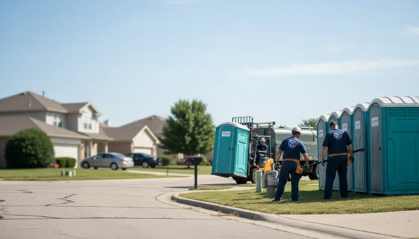 Porta Potty Rental in Desoto, TX near me